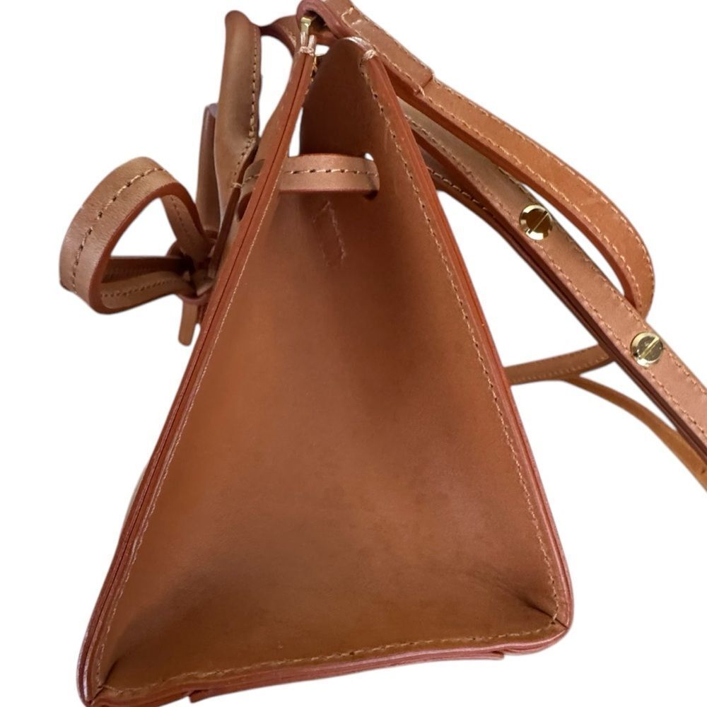Mansur Gavriel Mini Mini Sun Bag Leather Adjustable Shoulder Cross Body Purse. - Picture 3 of 6